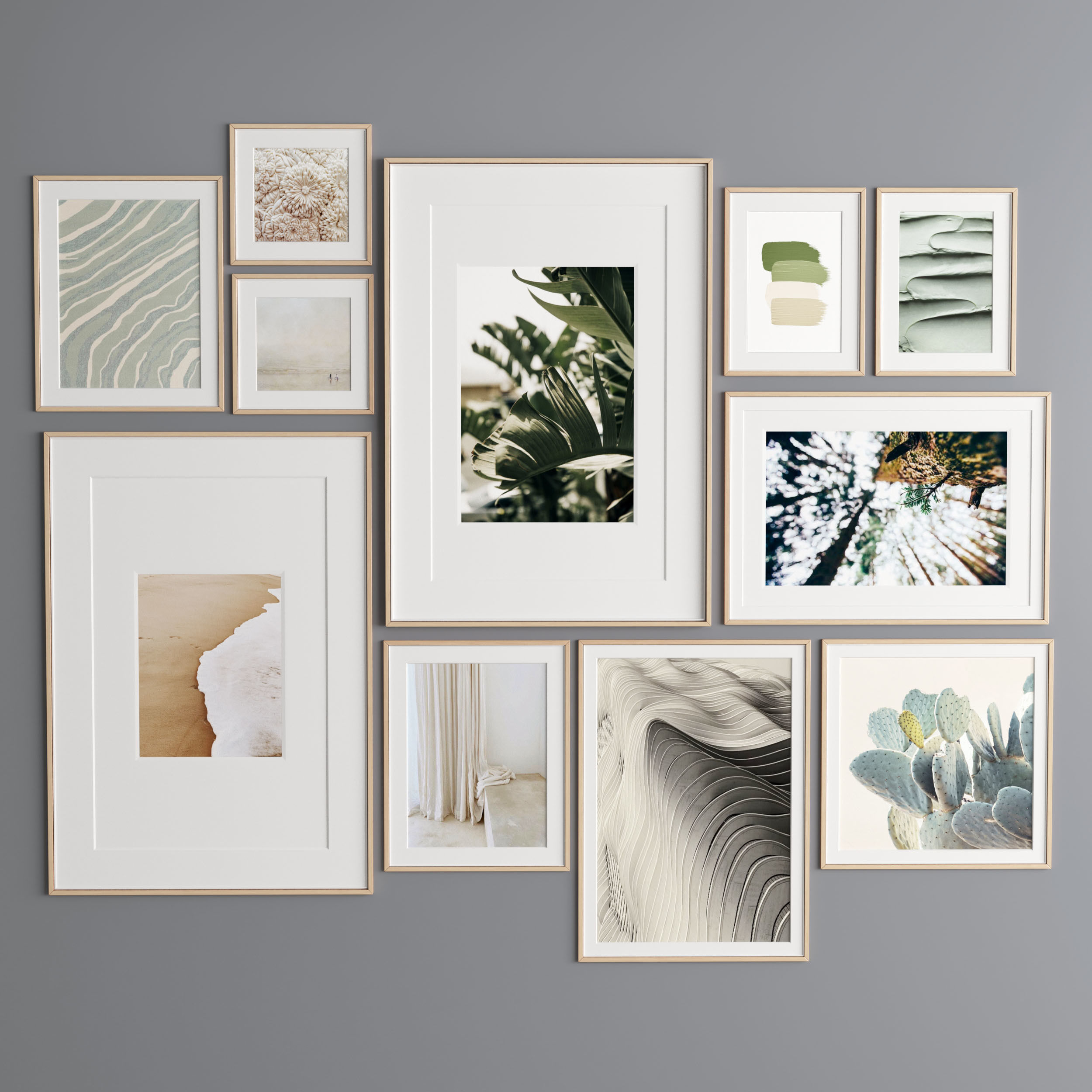 Art Frame 306 Low-poly 3D model_1