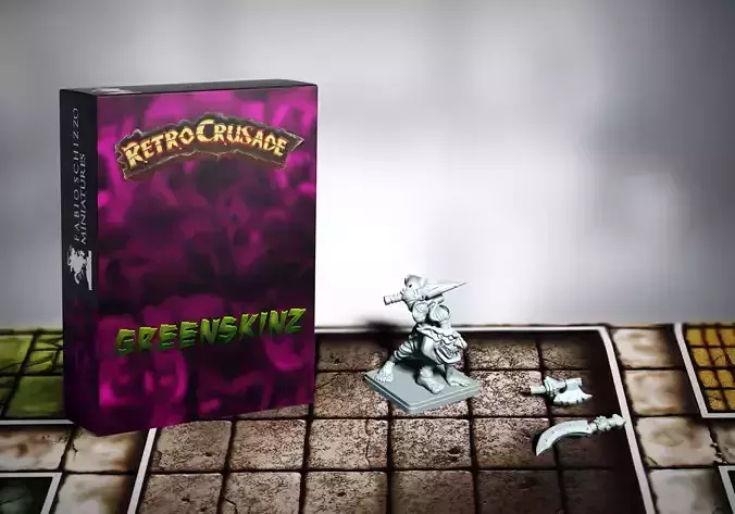 Retrocrusade - Greenskinz set 2