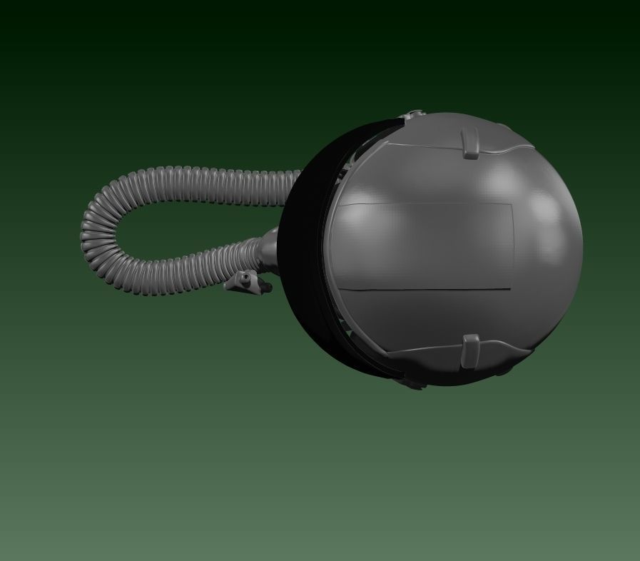 Helmet HGU-55 3D print model_6