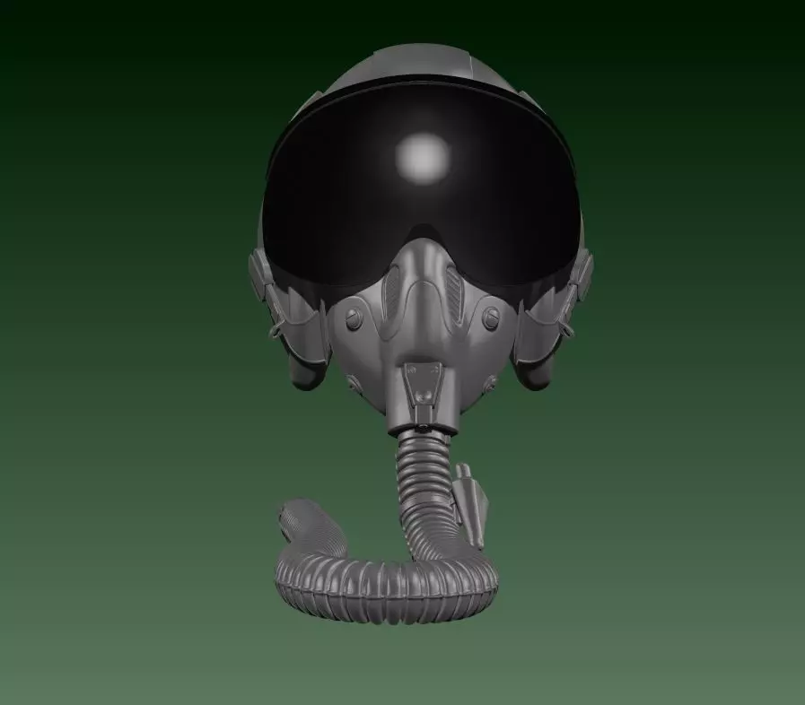 Helmet HGU-55 3D print model_0