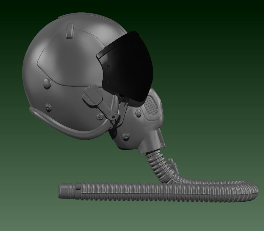 Helmet HGU-55 3D print model_2