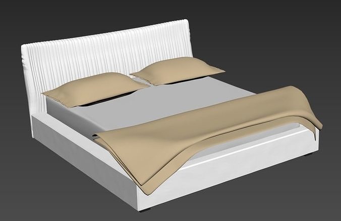 MODERN BED Free 3D model