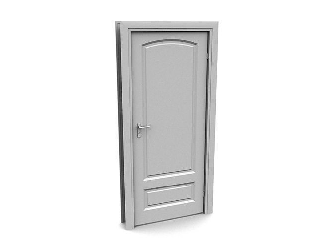 WOOD DOOR Free 3D model