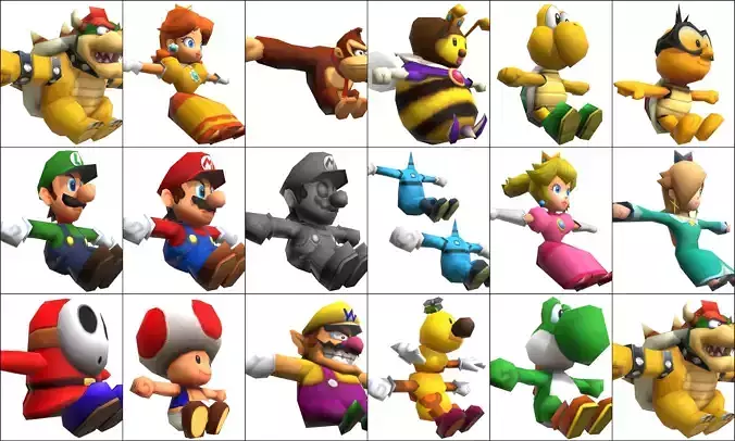 Cartoon - Characters