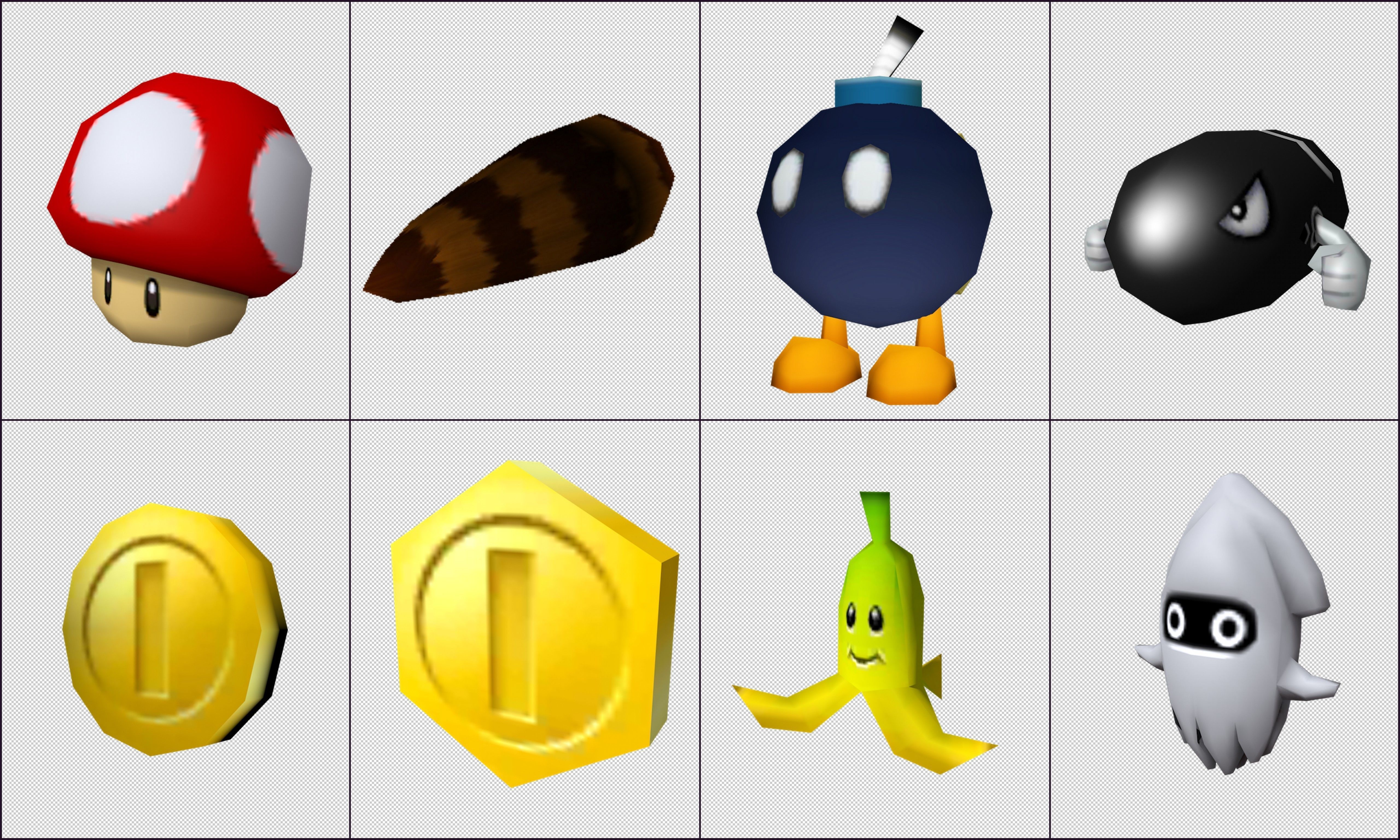 Cartoon - Collection Characters and others Low-poly 3D model_2