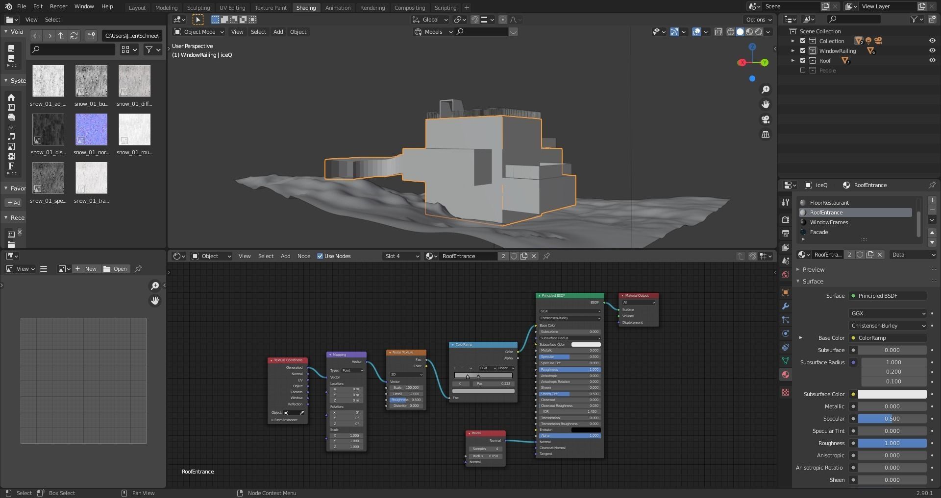 iceQ Restaurant Soelden 3D model_7