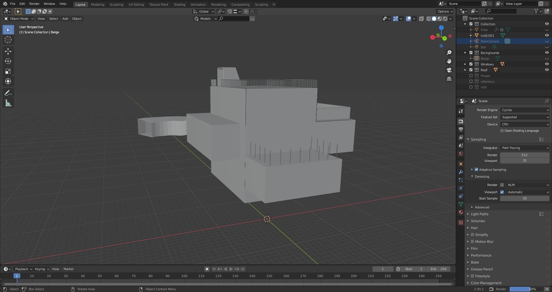 iceQ Restaurant Soelden 3D model_3