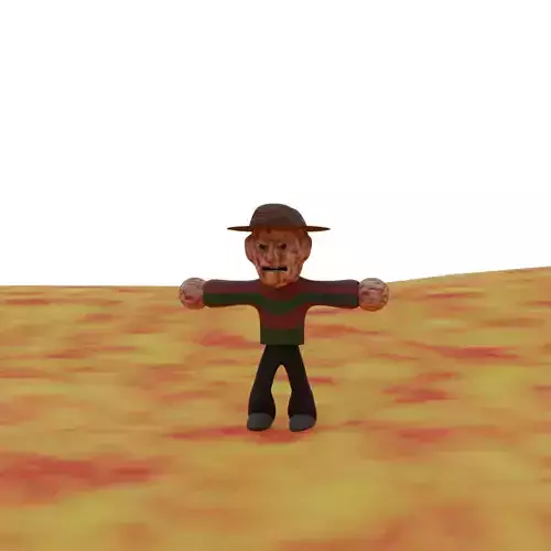 Freddy kruger 3D model