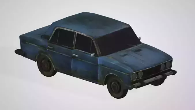 Lowpoly Car 09