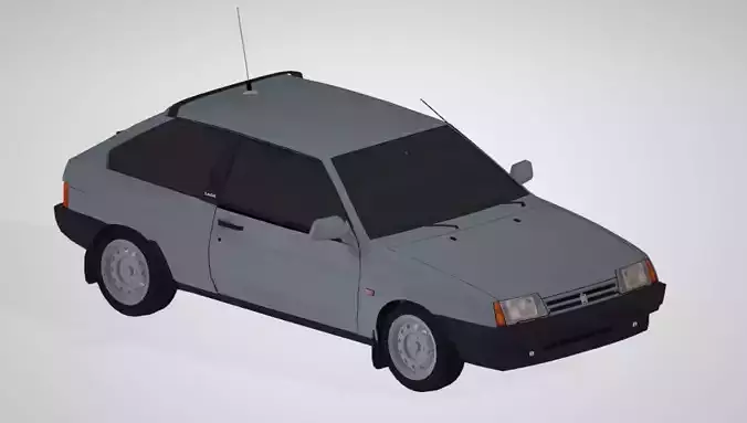Lowpoly Car 10