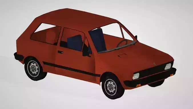 Lowpoly Car 12