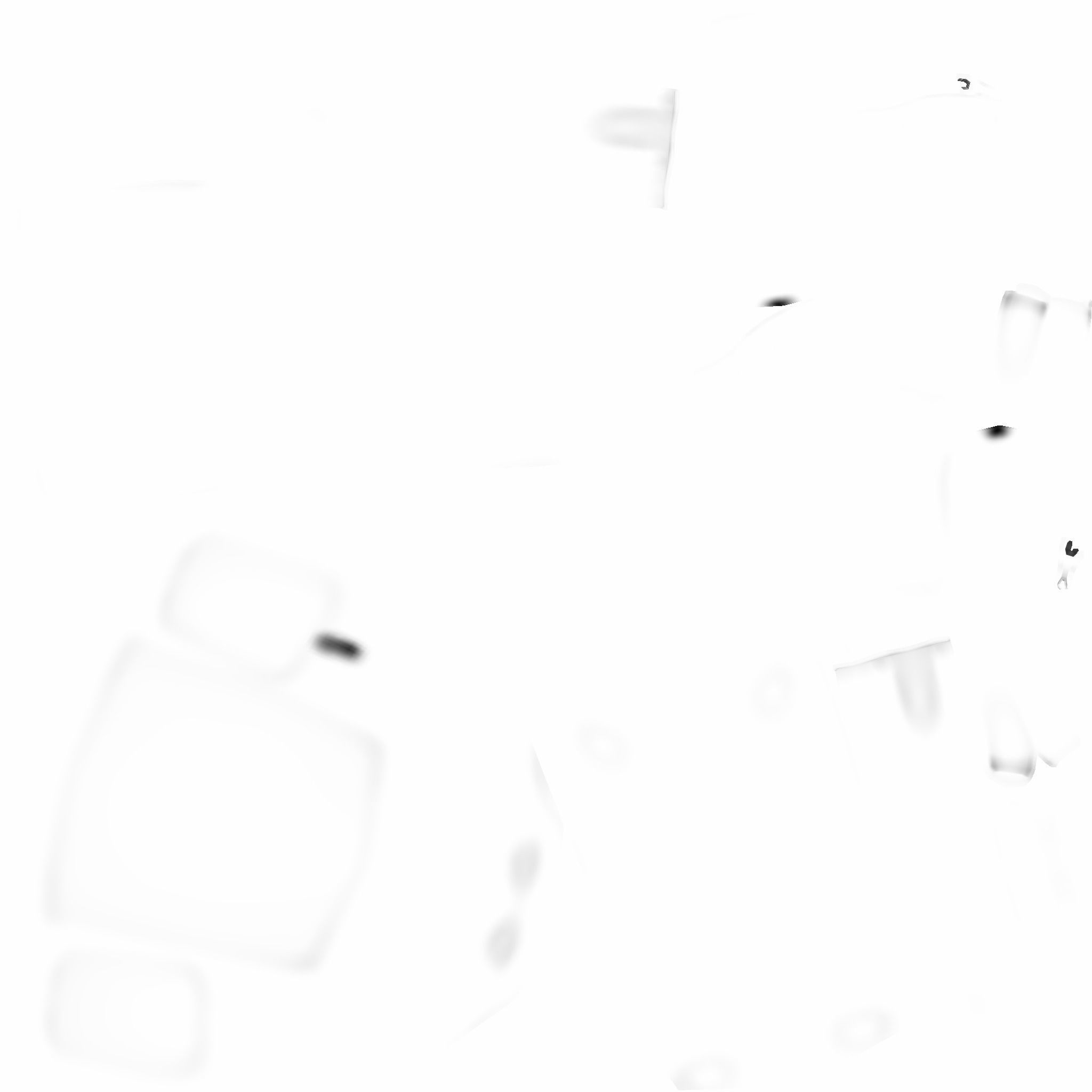 Sweet Girl Backpack - Female Character Accessory Low-poly 3D model_18