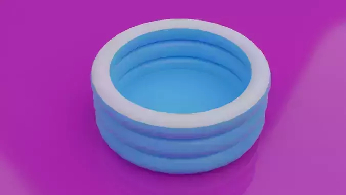 Circle Inflatable Children Swimming Pool