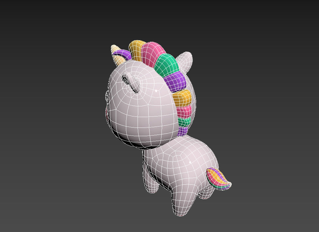Character061 Unicorn 3D model_19