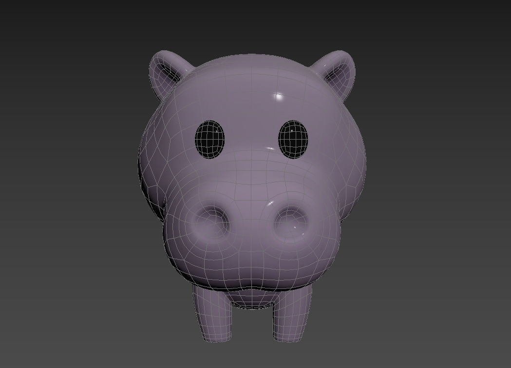 Character062 Hippo 3D model_14