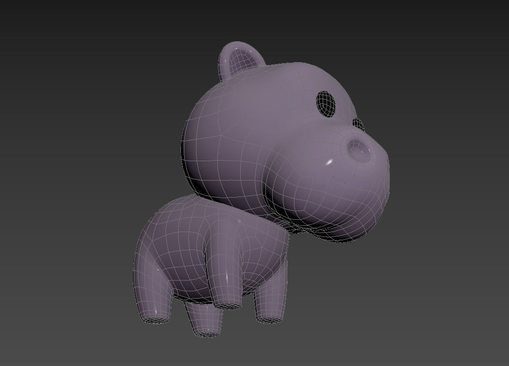 Character062 Hippo 3D model_15