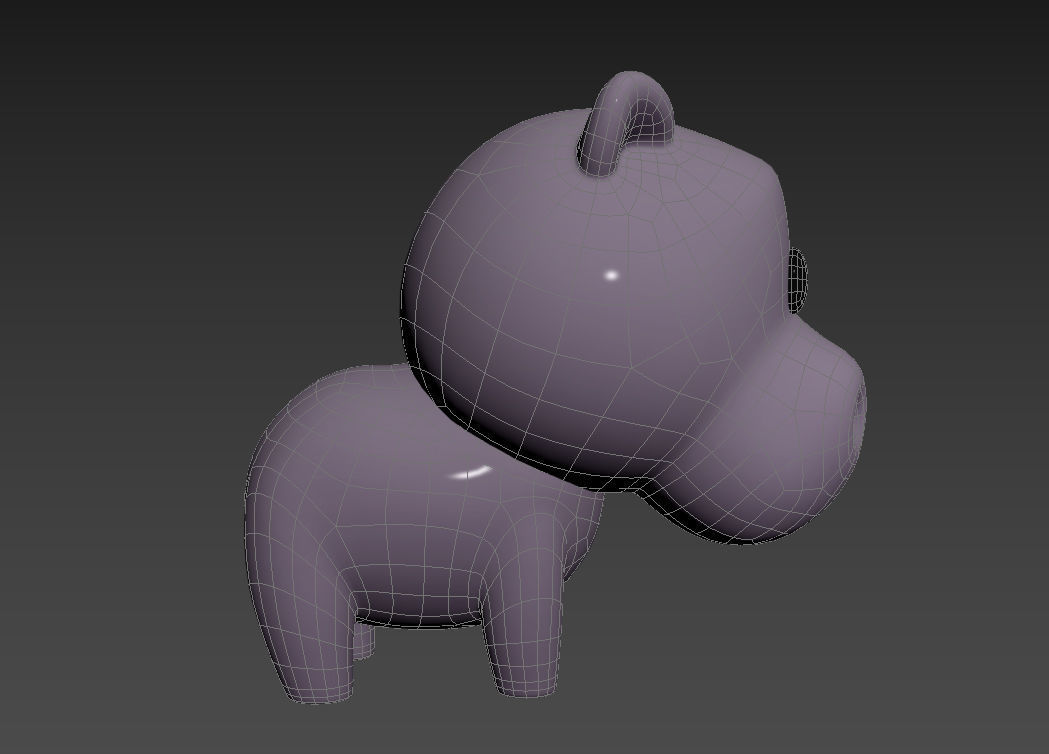 Character062 Hippo 3D model_16