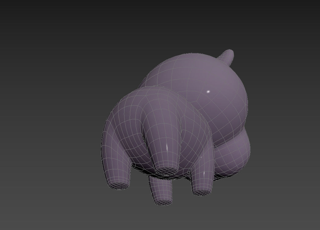 Character062 Hippo 3D model_17