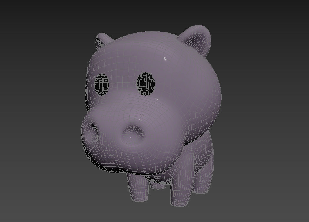 Character062 Hippo 3D model_13