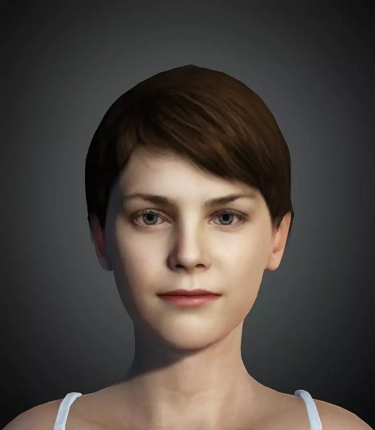 Unity Digital Human HS012 Free 3D model