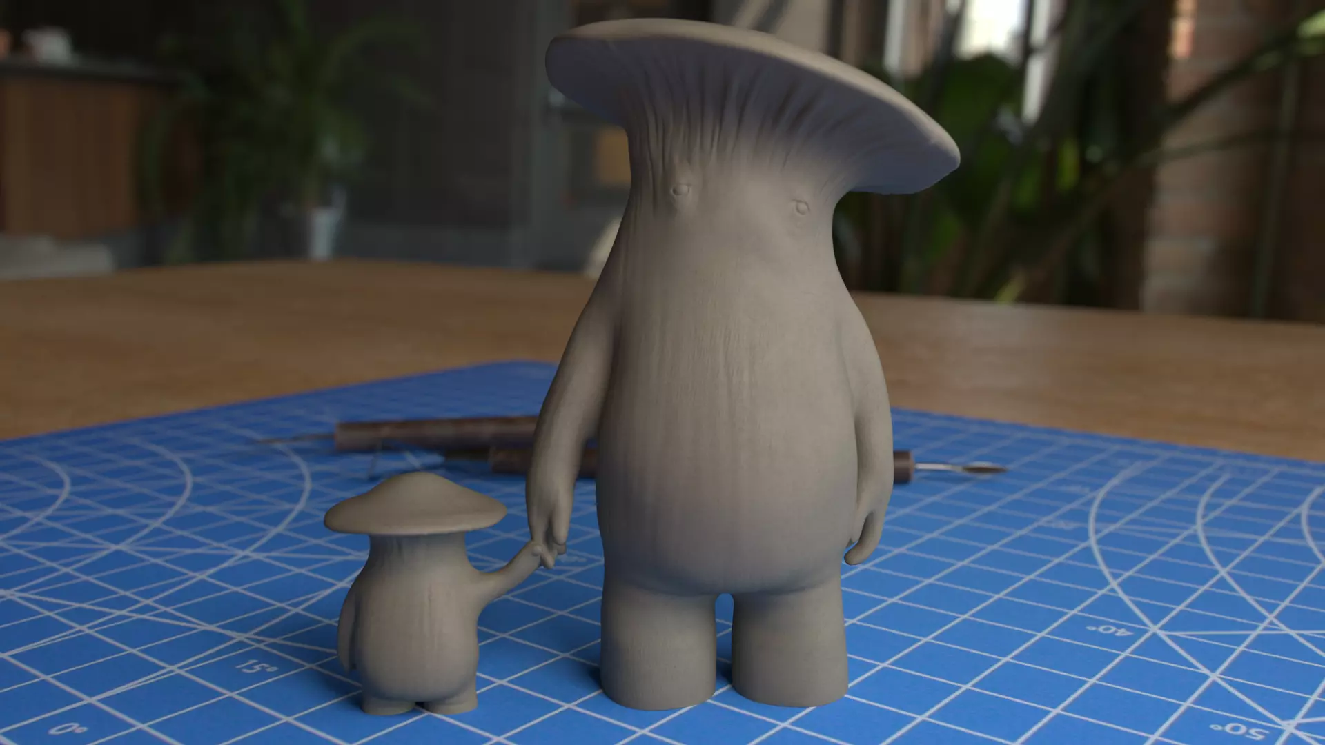 Dark Souls - Mushroom People 3D print model_0
