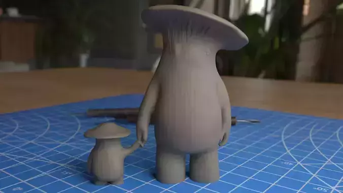 Dark Souls - Mushroom People 3D print model