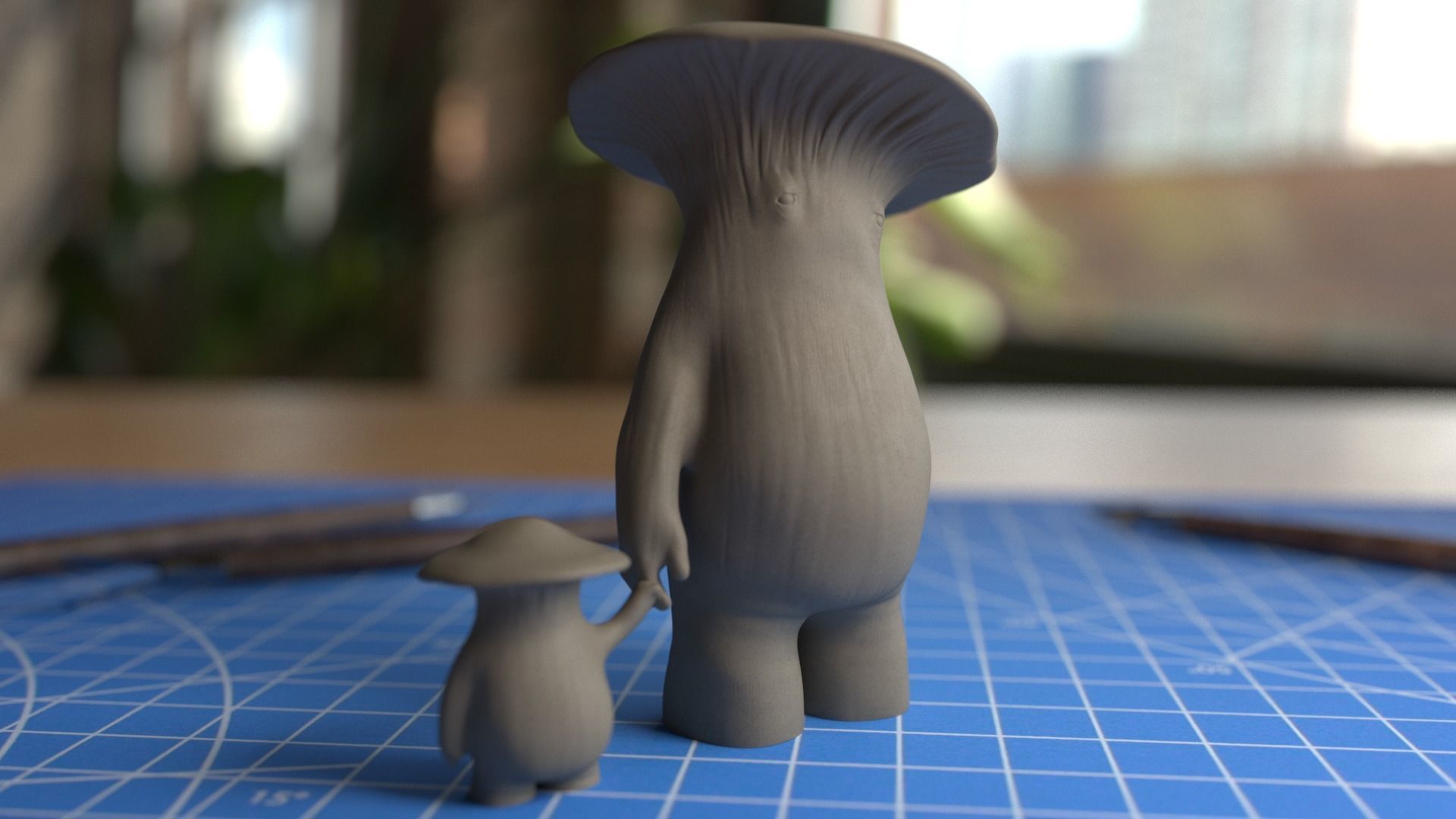 Dark Souls - Mushroom People 3D print model_1