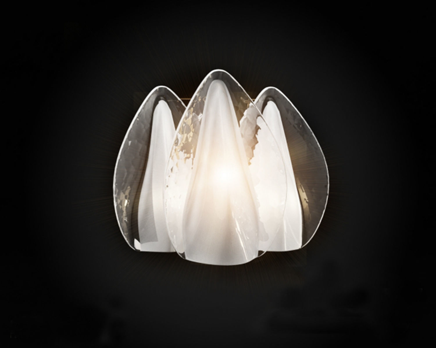 Art chandelier 3D model Low-poly 3D model_2