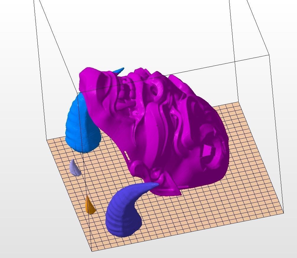 Traditional Japanese Hannya Mask  Oni Mask Samurai Mask  3D print model_19