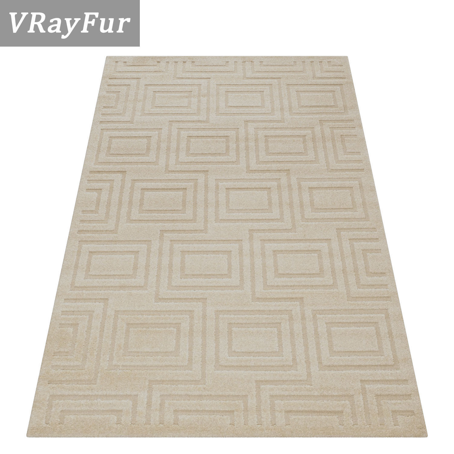Rug Set 2119 3D model_2