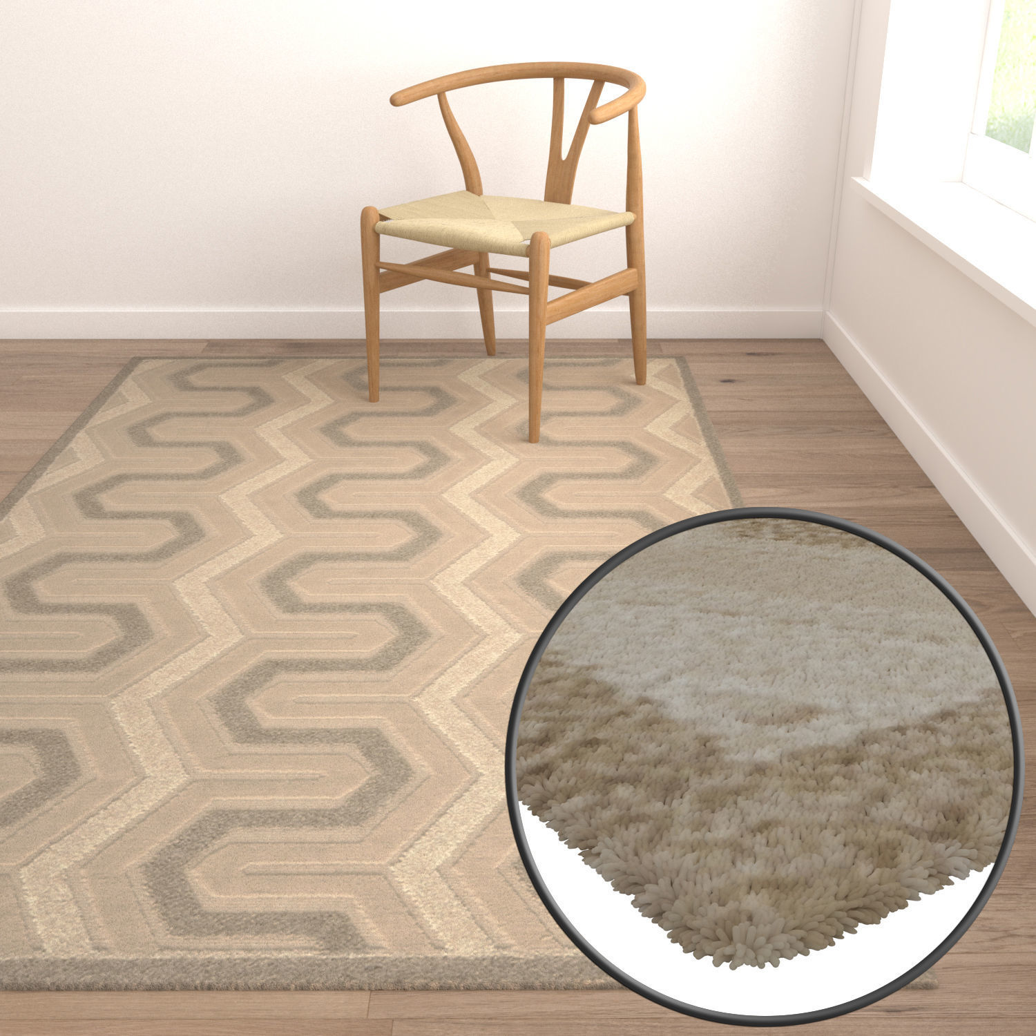 Rug Set 2120 3D model_5