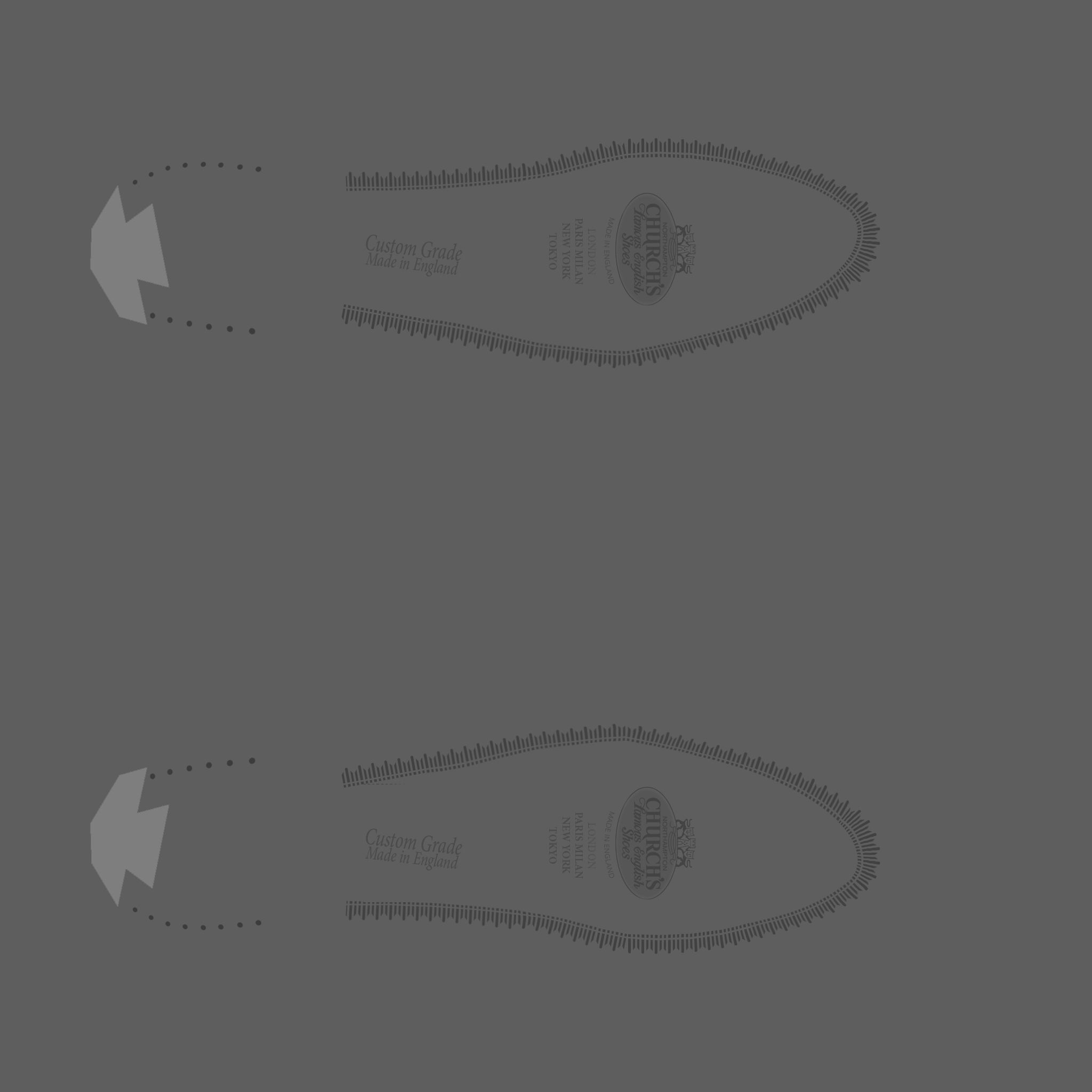 leather shoes decoration  3D model_3