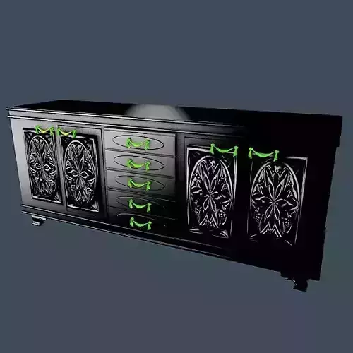 CONSOLE ornate sideboard