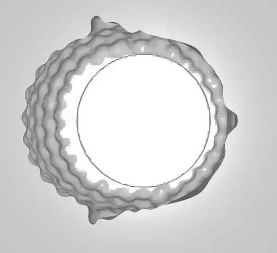 MakeIT Head And Face Top And Bottom Mold 3D Model 3D model