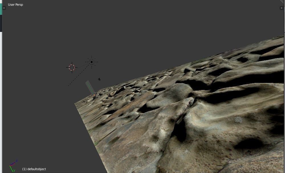 Lava Rock Wall 3D model_8