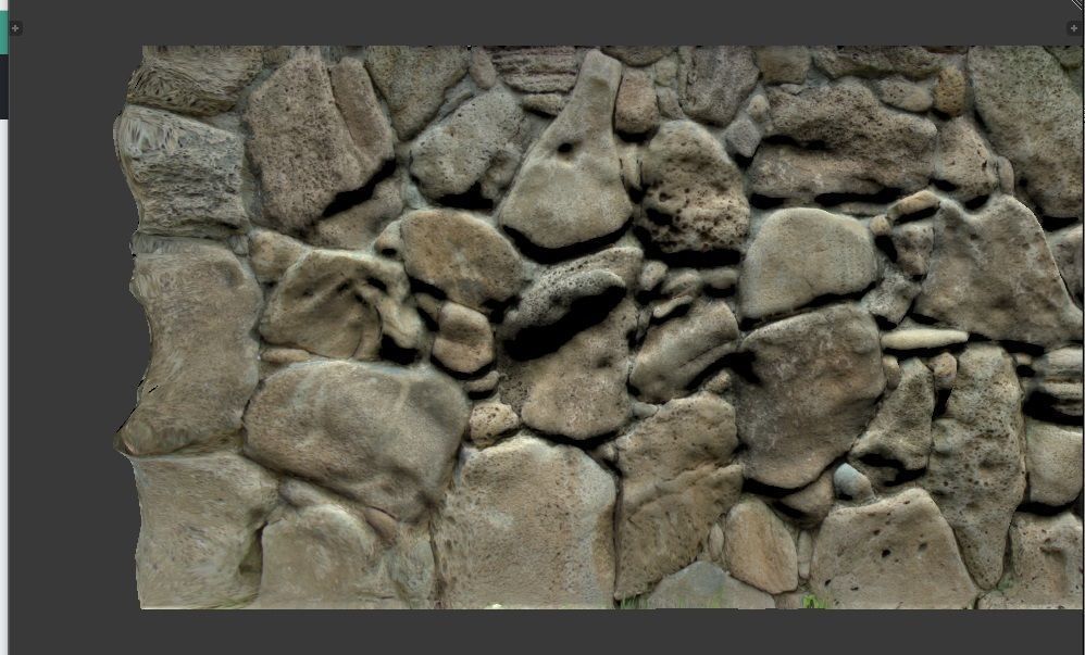 Lava Rock Wall 3D model_9