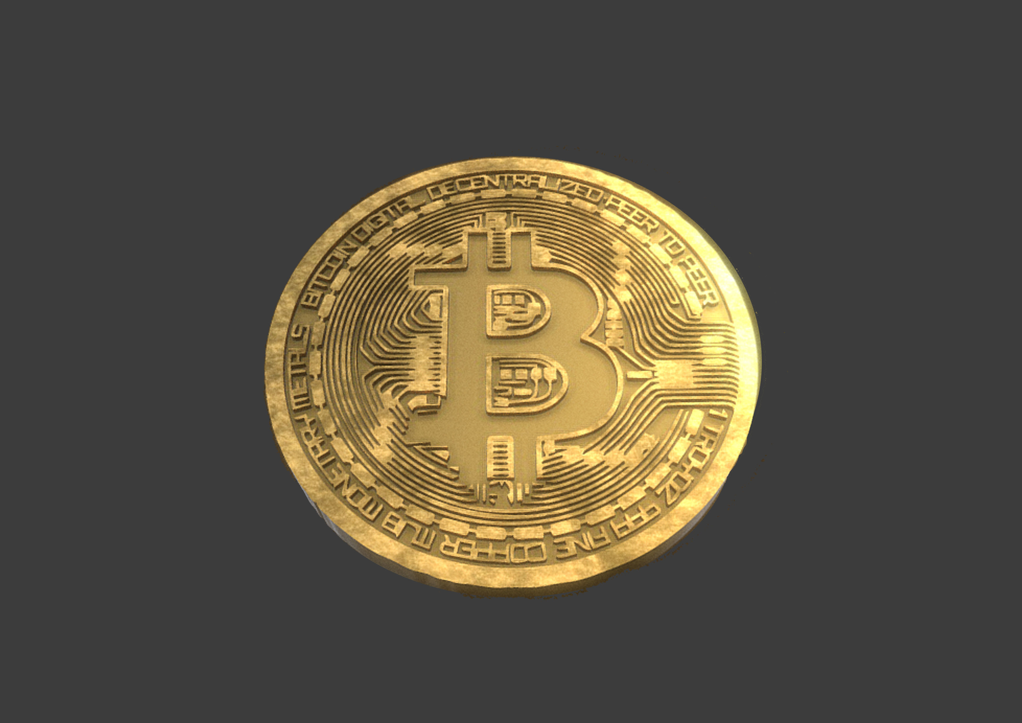 bitcoin 3D model_2
