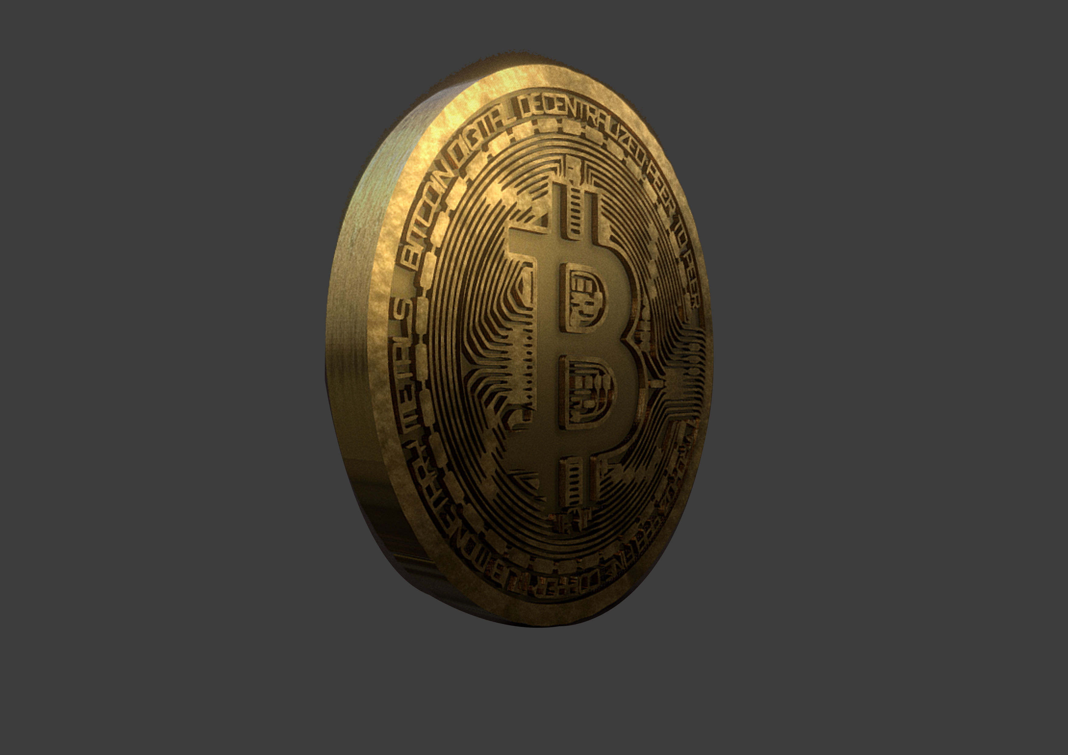 bitcoin 3D model_1