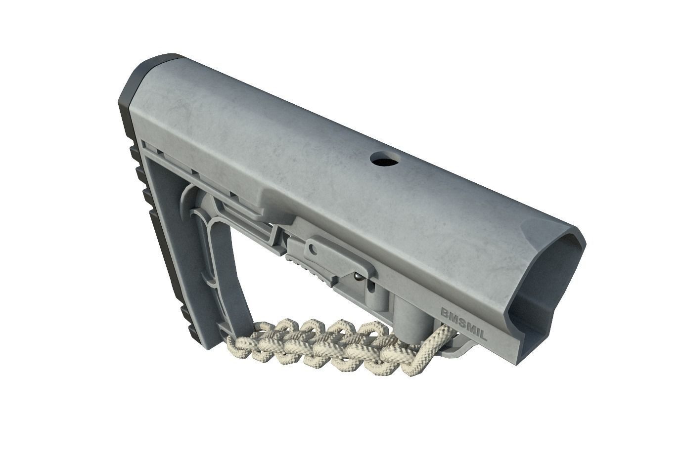 Mission First Tactical AR15 BattleLink Minimalist Stock PBR  Low-poly 3D model_30