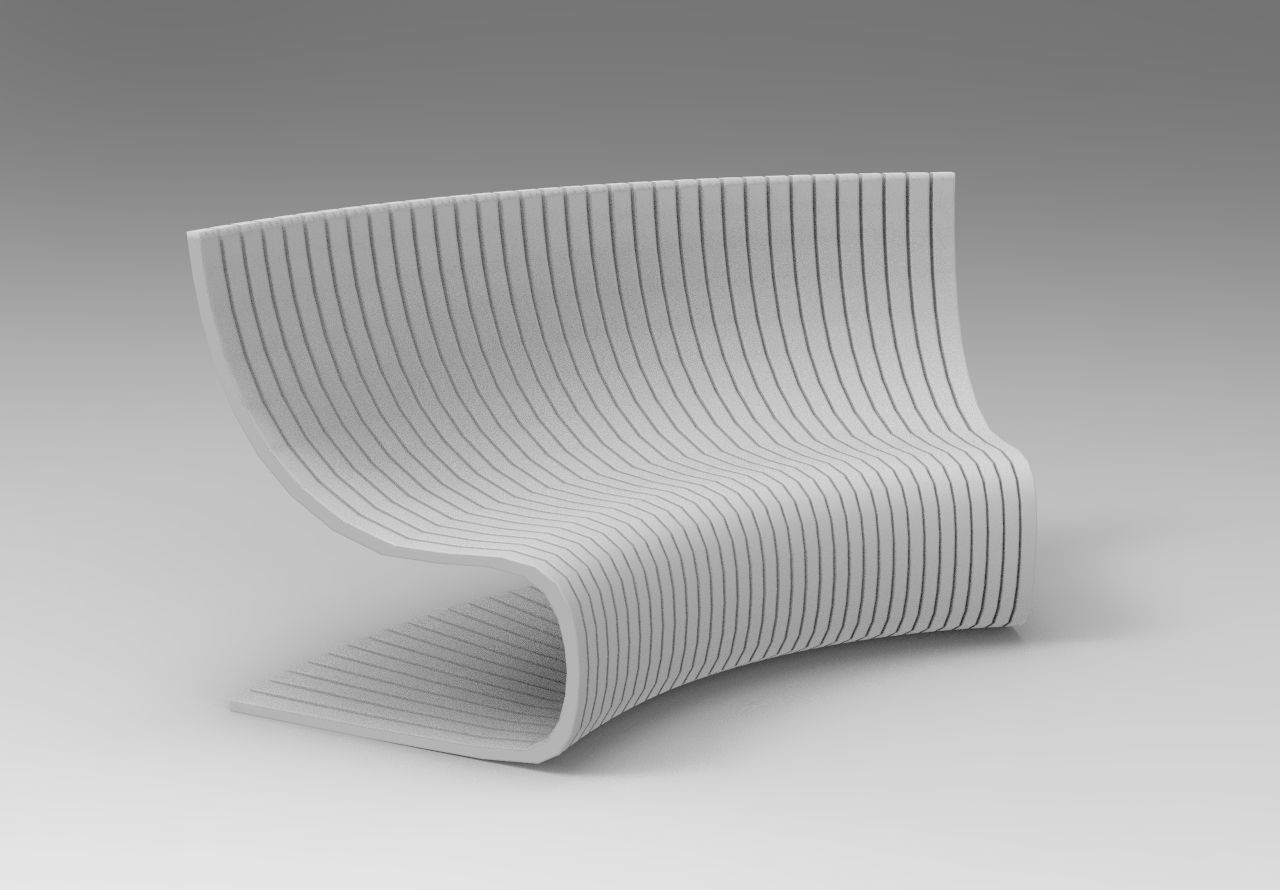 Design Sofa Chair 3D model_7