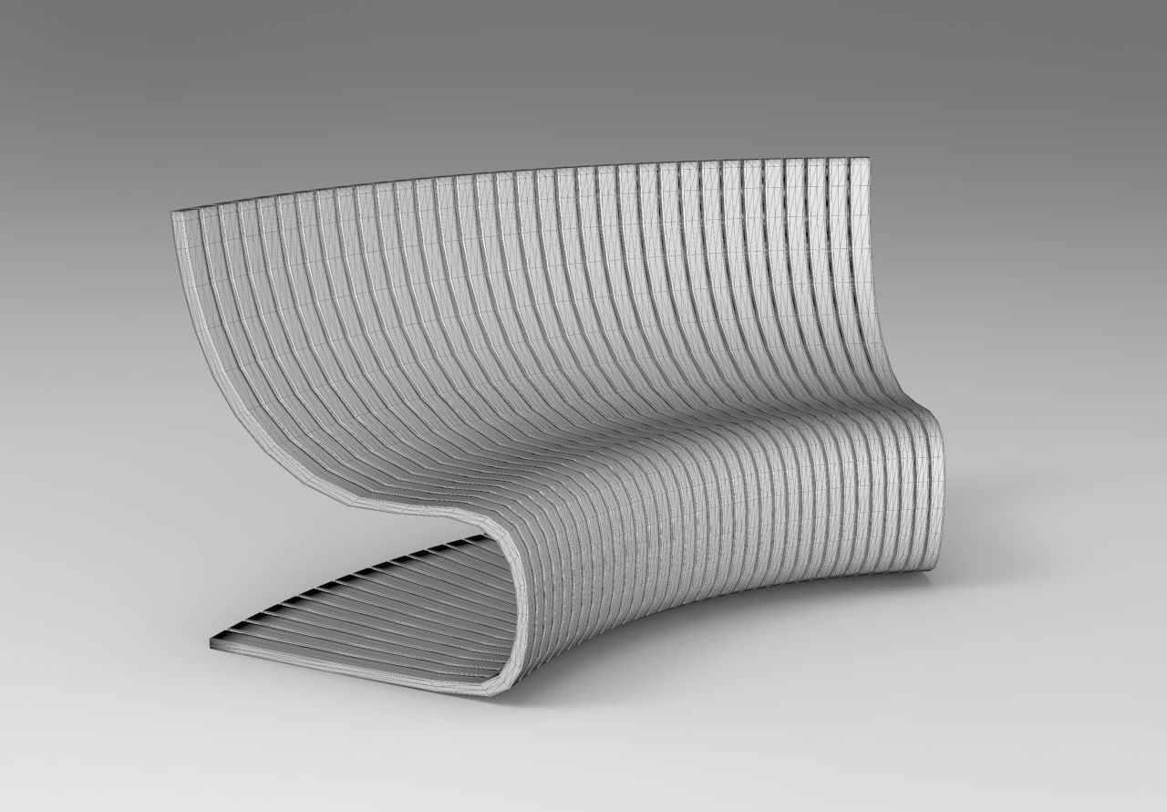 Design Sofa Chair 3D model_6