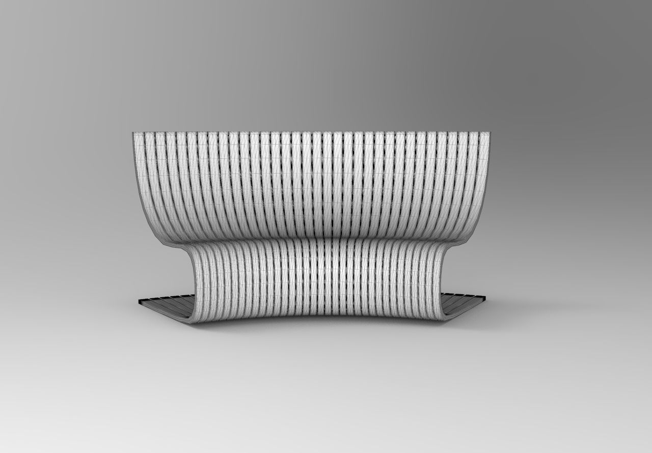 Design Sofa Chair 3D model_5