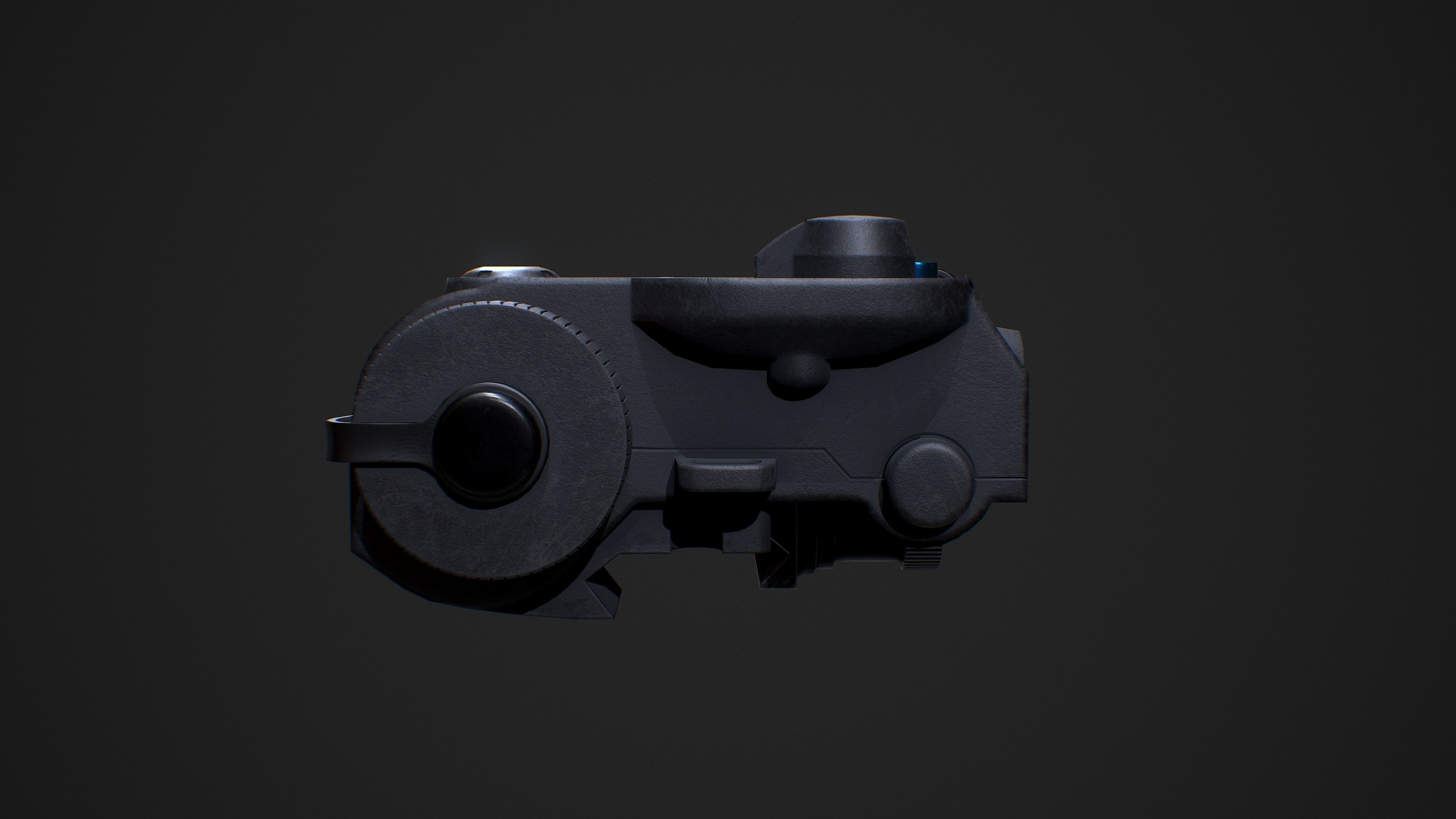 EOTECH ATPIAL AN PEQ15 AIMING LASER Low-poly 3D model_17