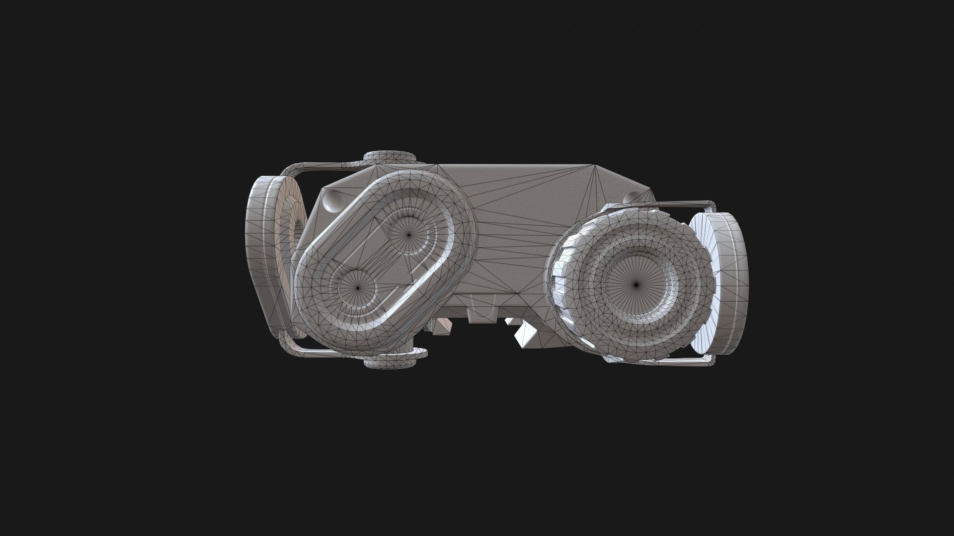 EOTECH ATPIAL AN PEQ15 AIMING LASER Low-poly 3D model_18