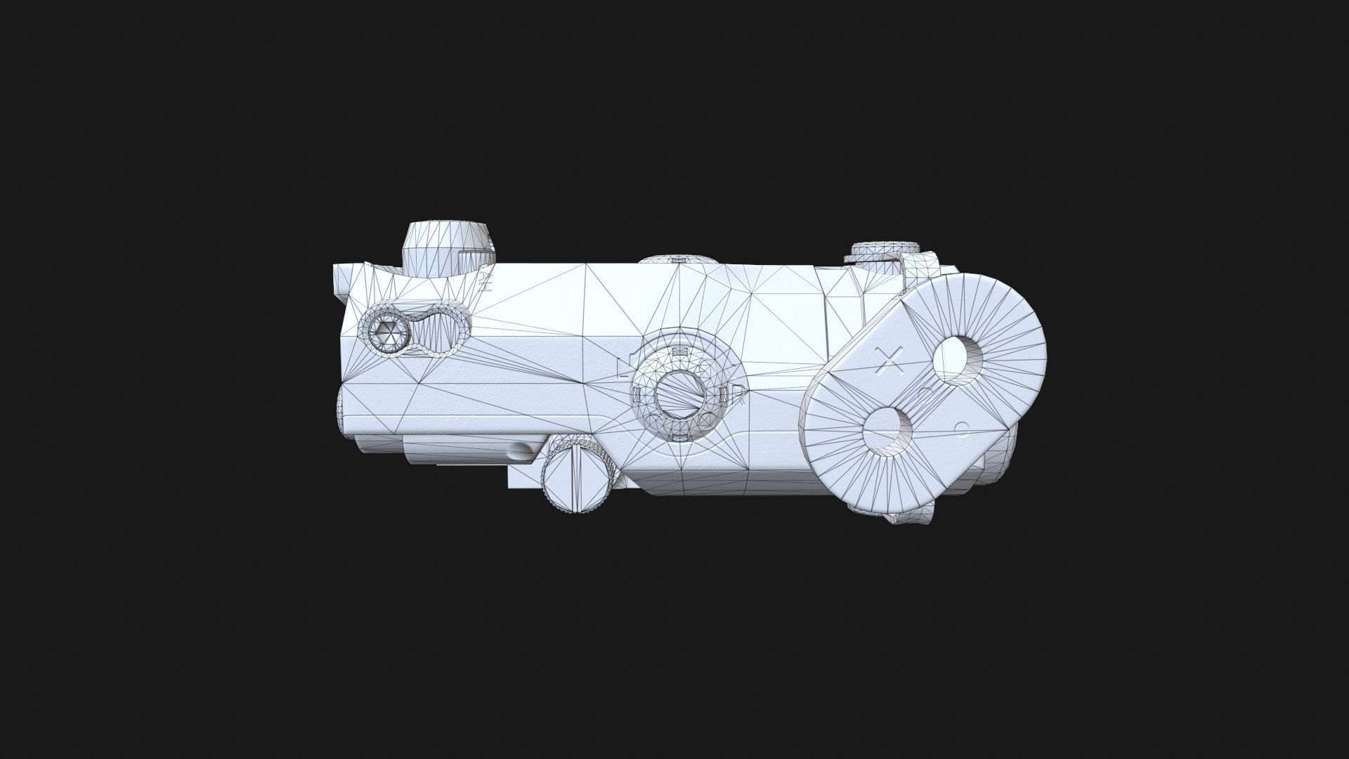 EOTECH ATPIAL AN PEQ15 AIMING LASER Low-poly 3D model_25