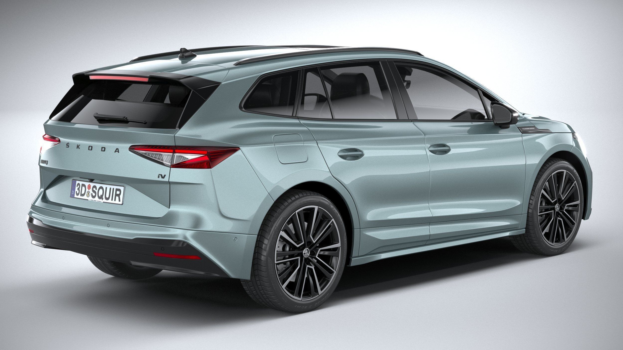 Skoda Enyaq Founders Edition 2021 3D model_17