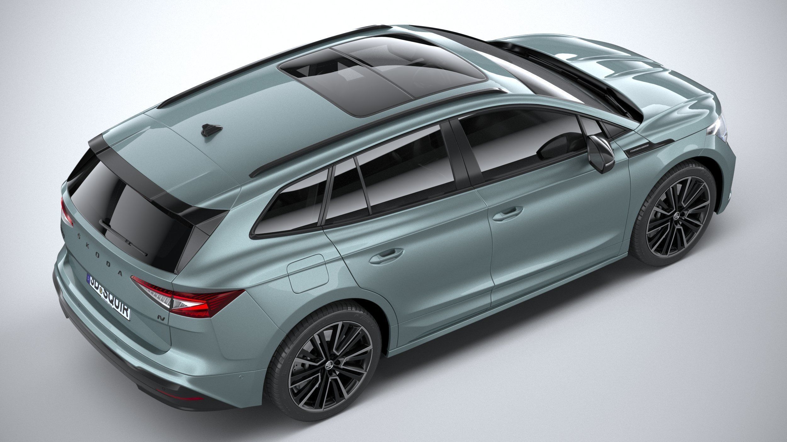 Skoda Enyaq Founders Edition 2021 3D model_10