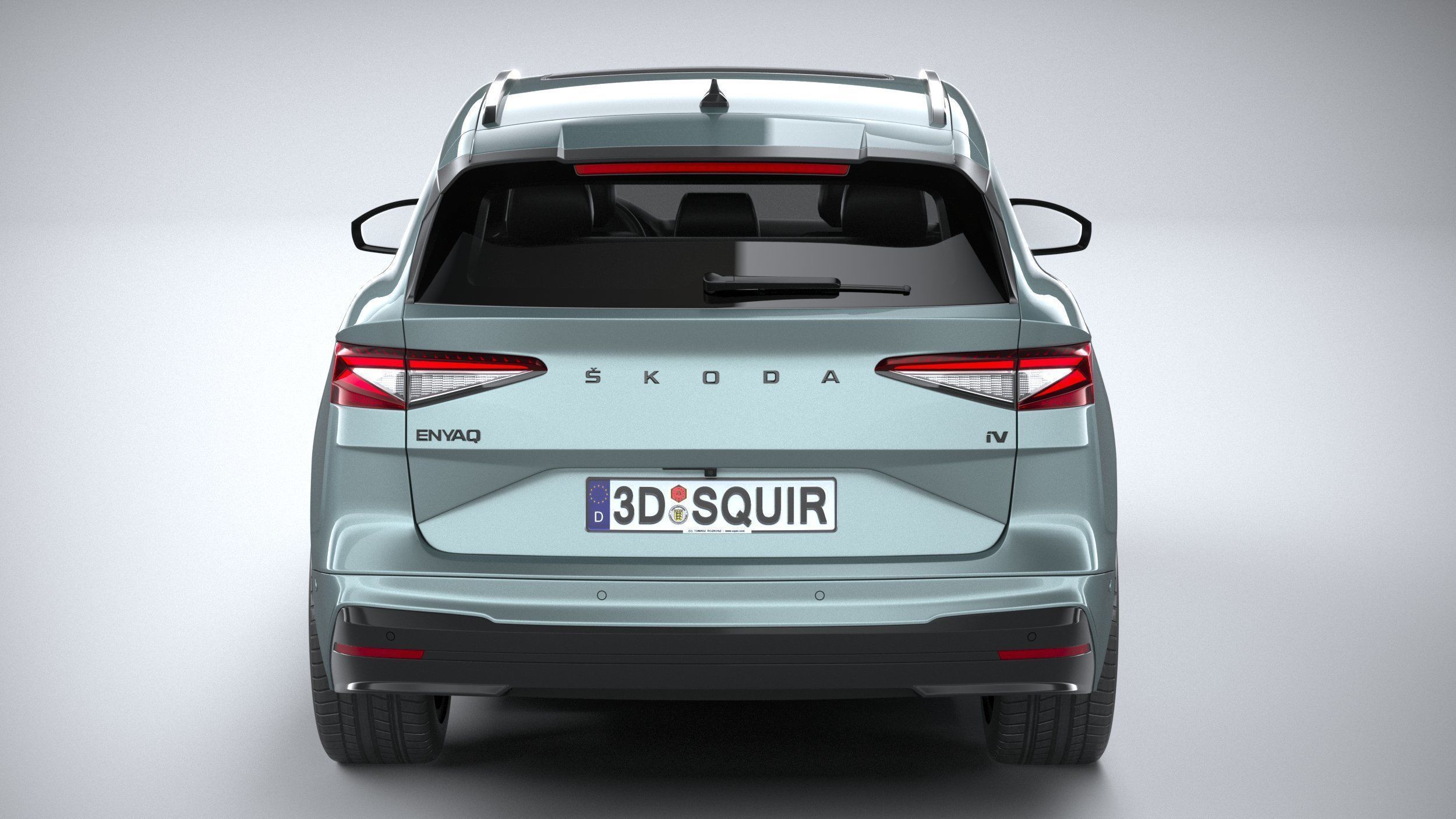 Skoda Enyaq Founders Edition 2021 3D model_4