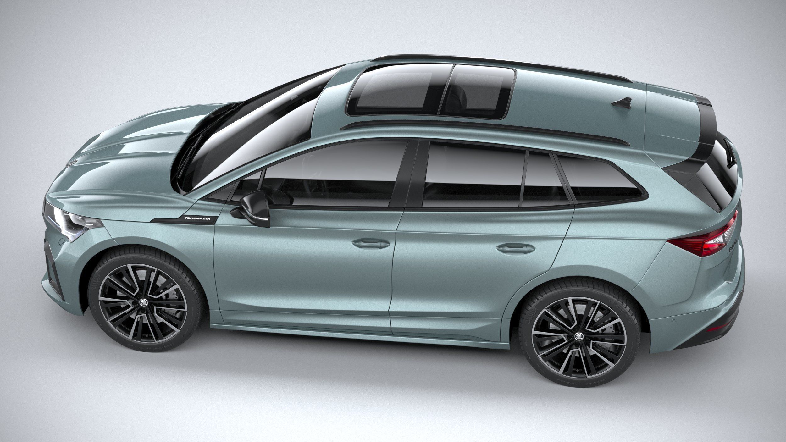 Skoda Enyaq Founders Edition 2021 3D model_9