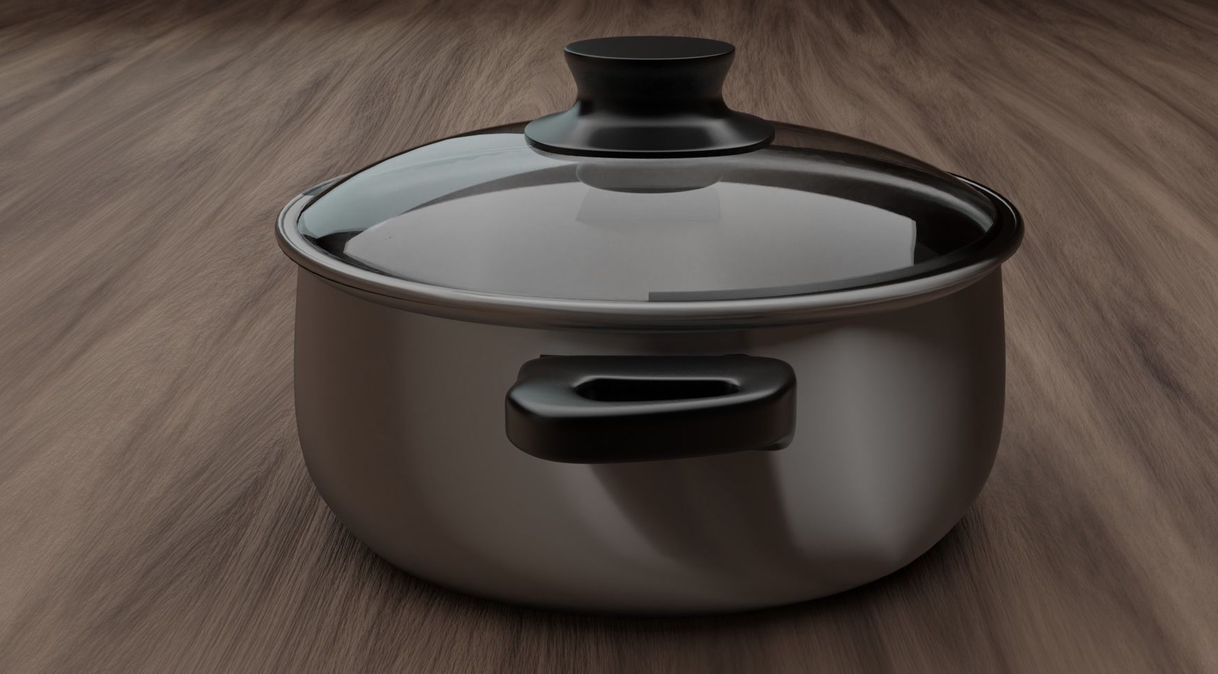 Cooking Pot 3D model_1